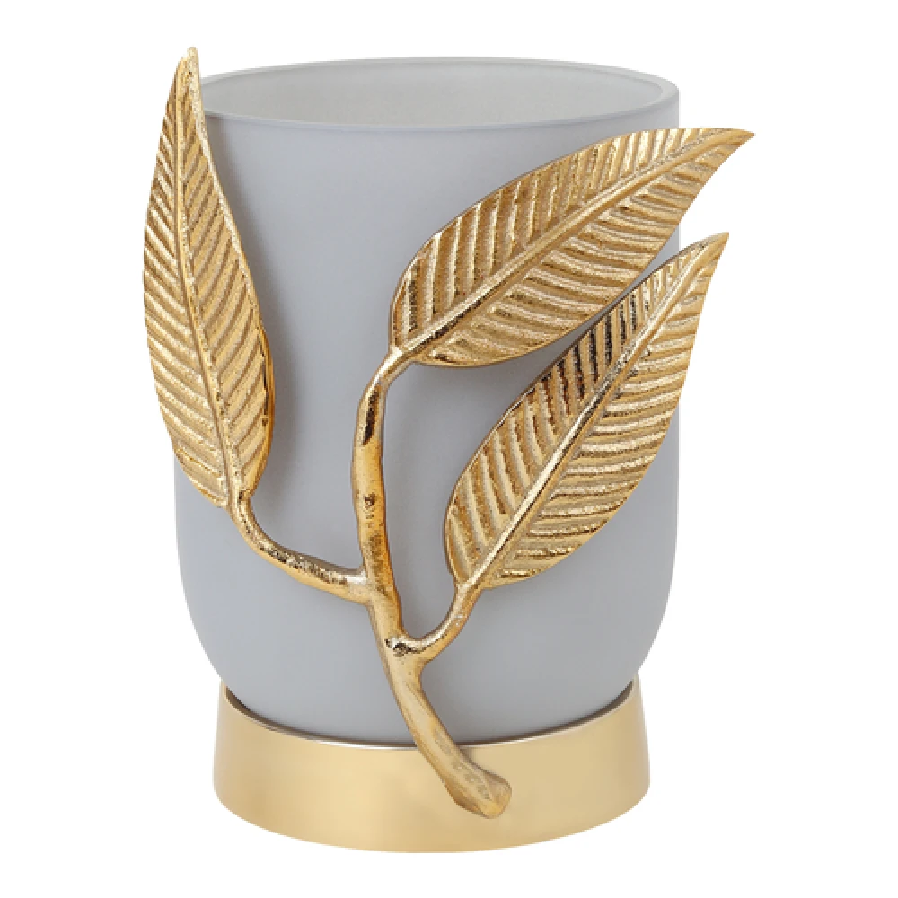 VersaLeaf Glass Vase and Candle Holder