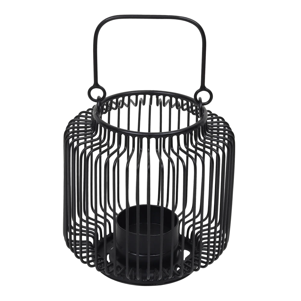 Orla Candle Holder Tlight Gold & Black