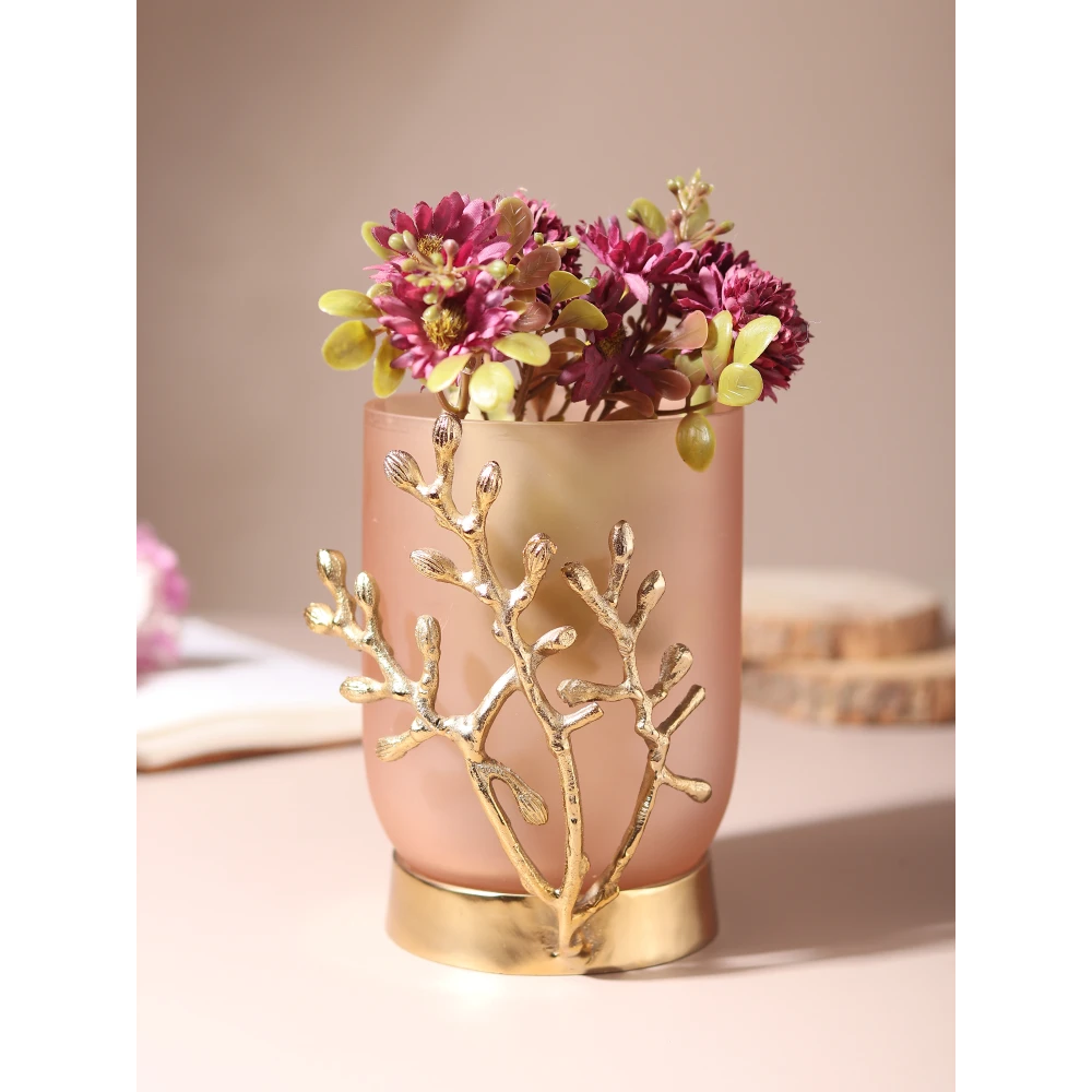 VinLux Glass Vase and Candle Holder