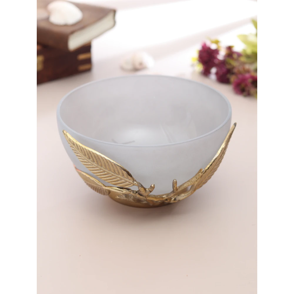 Enchanted Vine Glass Bowl