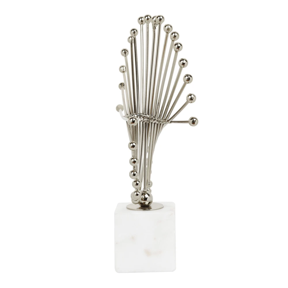 Spinfinity Sculpture in Gold & silver