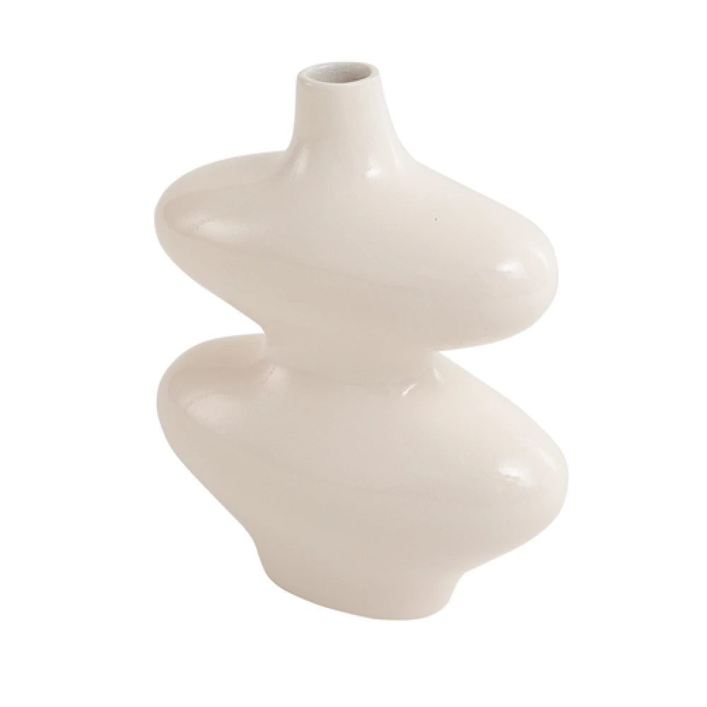 Ewan White & Black Vase