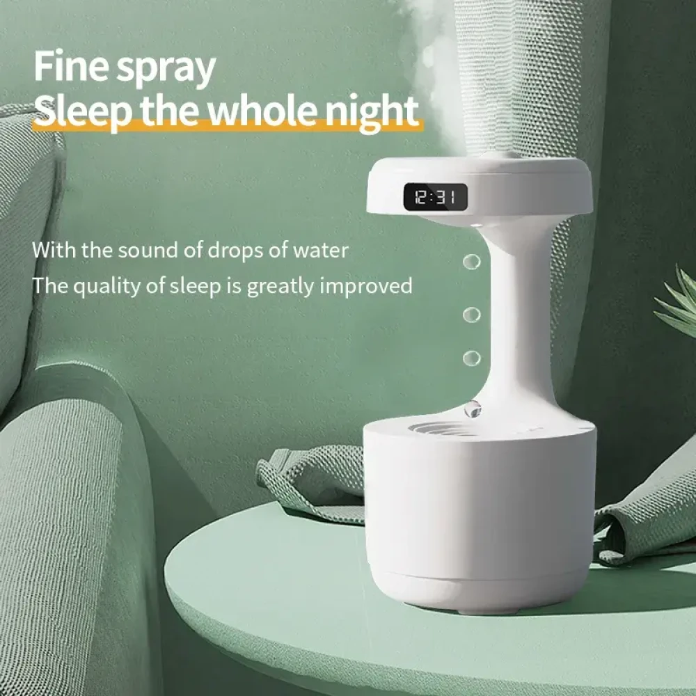 Anti-Gravity Aroma Air Humidifier & Essential Oil Diffuser – Elevate Your Space with Wellness and Elegance