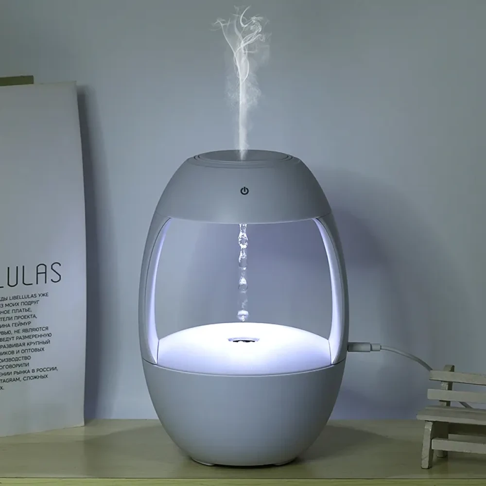 Anti-Gravity Water Drop Aroma Diffuser – Elevate Your Wellness Experience