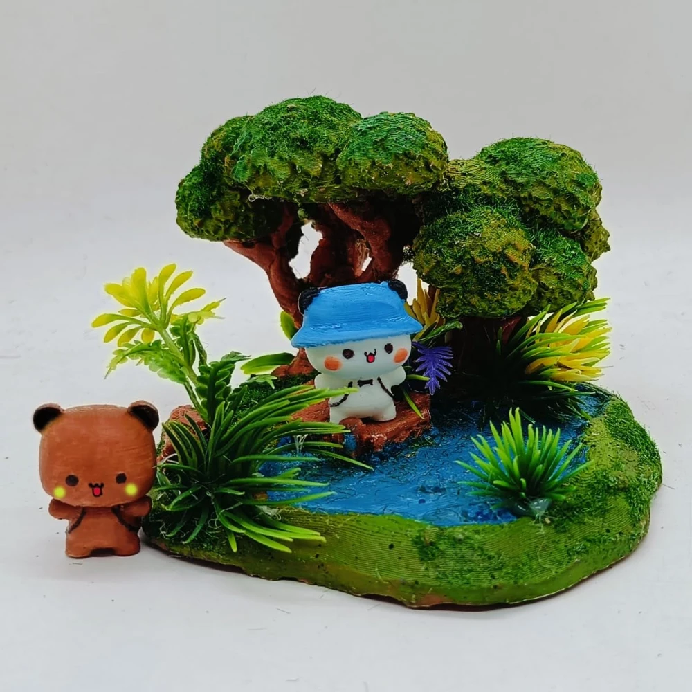 RAKAKART-beautiful BUBU-DUDU fairy garden miniature for home decor.