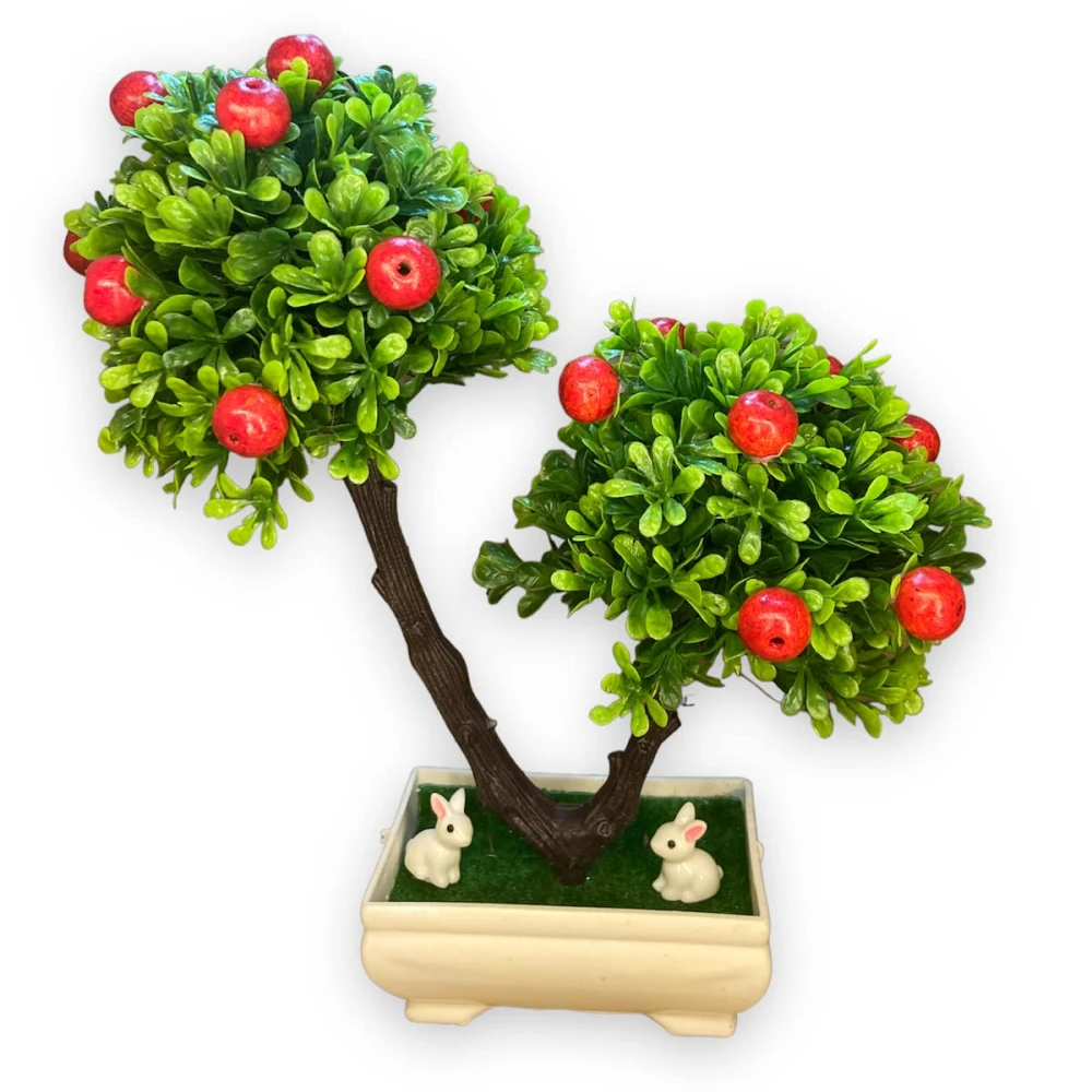 GOLDFISH1 Artificial Plant Rabbit/Fruits.