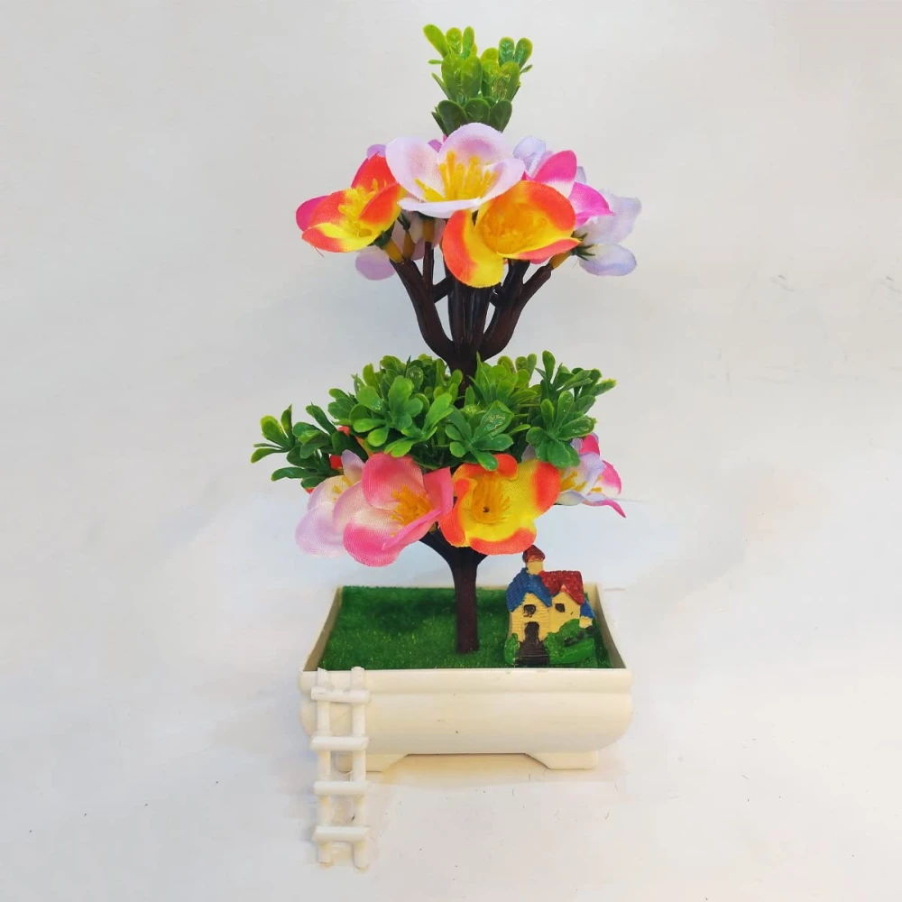 GOLDFISH1 Artificial Plants Flowers - House and Ladder