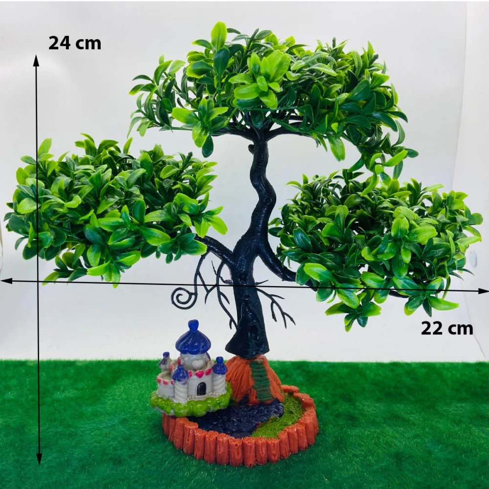 3 Branch House Design Pot – Stylish Decorative Planter for Home & Office