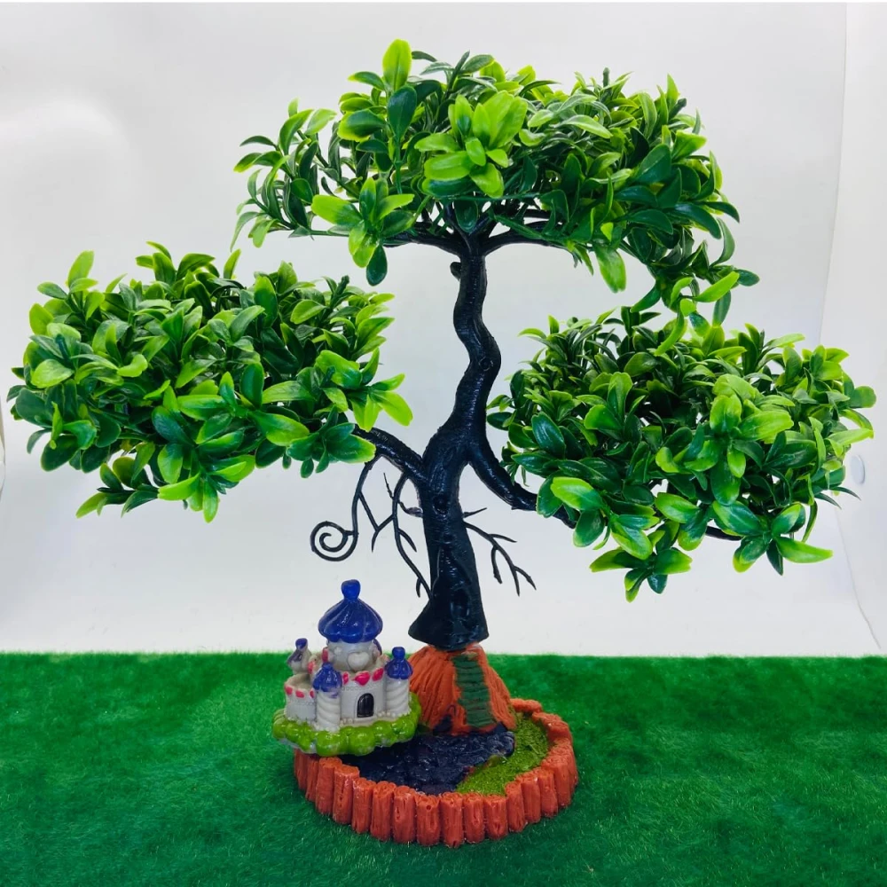 3 Branch House Design Pot – Stylish Decorative Planter for Home & Office