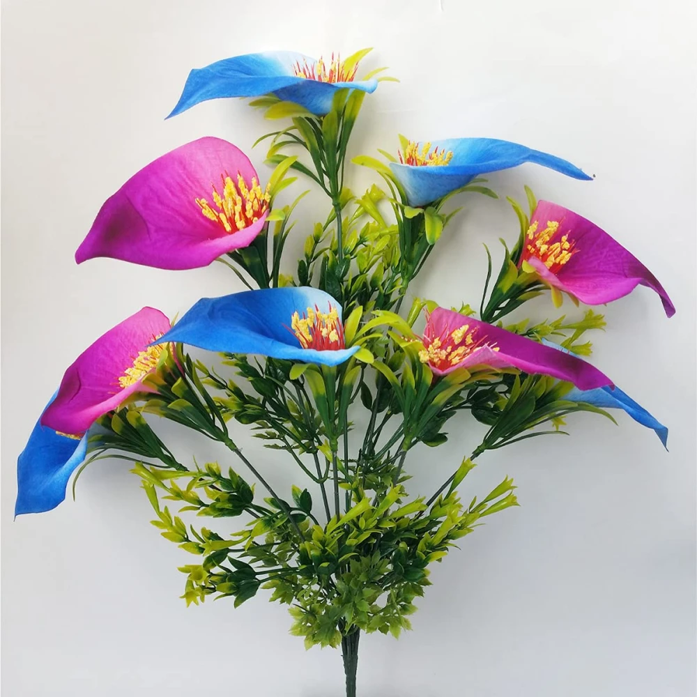 Artificial Anthurium (18 Flowers) Pack of 2.