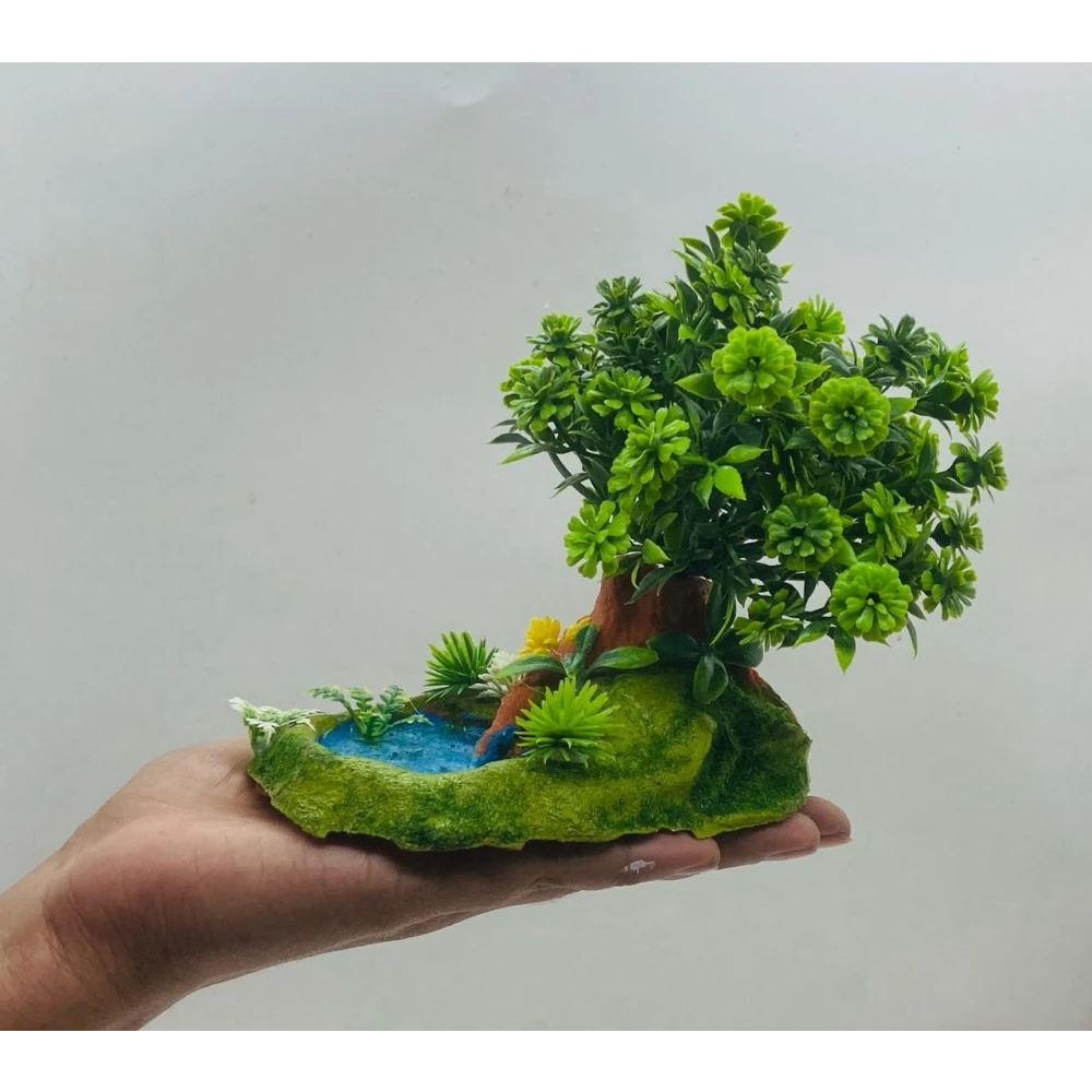 RAKAKART-beautiful FAIRY POND miniature for home decor.