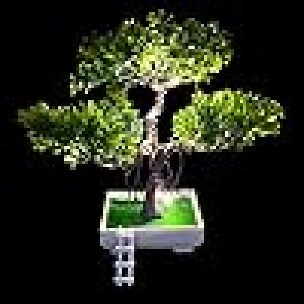 Artificial Tree with Glowing Lights and Ladder in a Decorative Pot – Elegant Home & Office Spiritual Accent