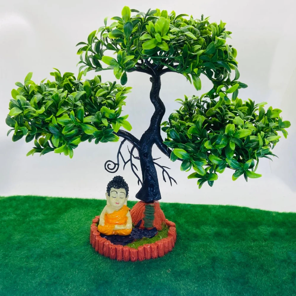 3 Branch Buddha Design Pot – Elegant Decorative Planter for Home & Office