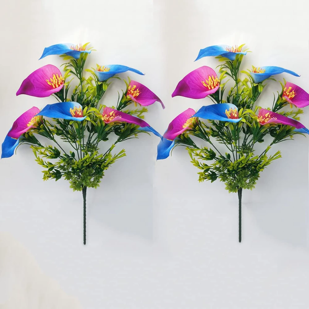 Artificial Anthurium (18 Flowers) Pack of 2.