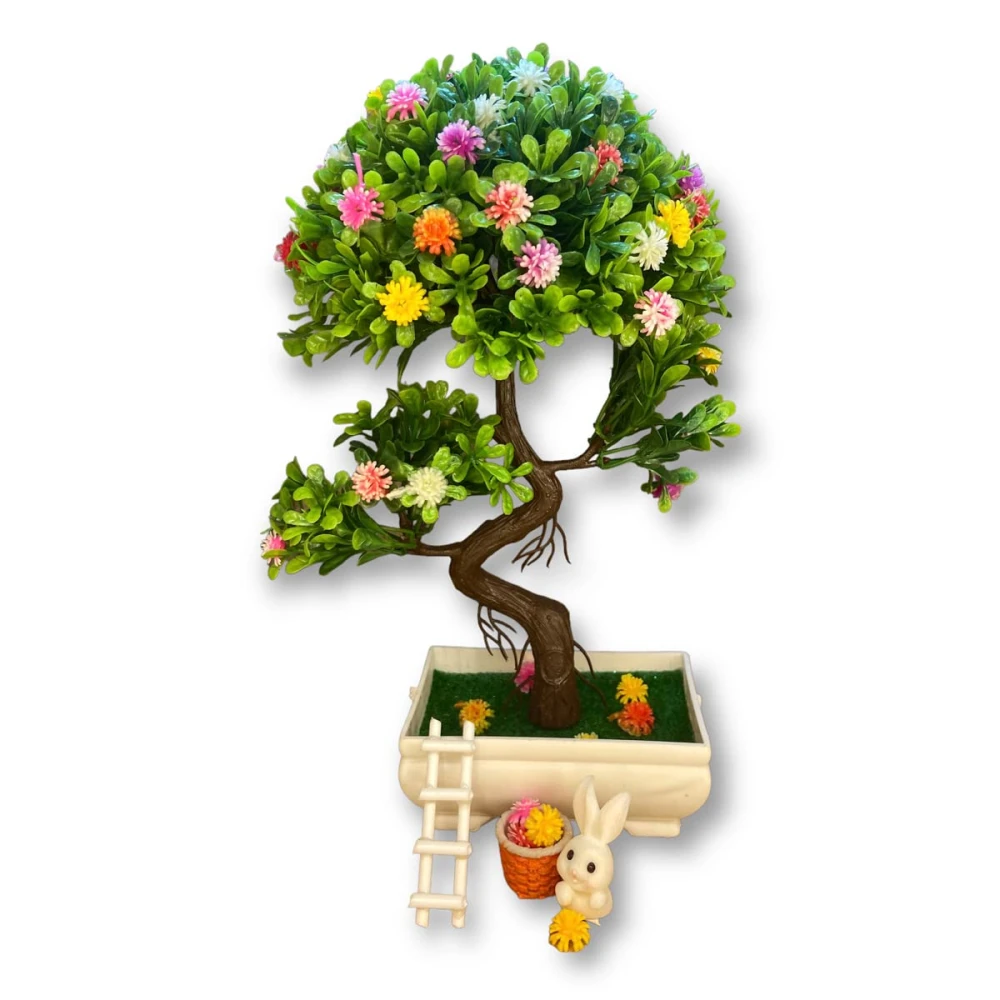 GOLDFISH1 Artificial Plants (Lader - Basket) Rabbit.