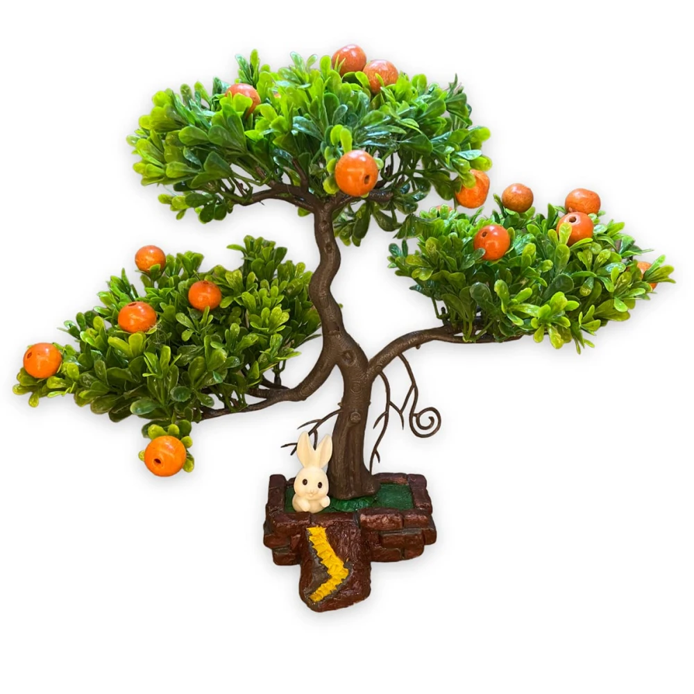 GOLDFISH1 Artificial Plant (Rabbit - Fruits)