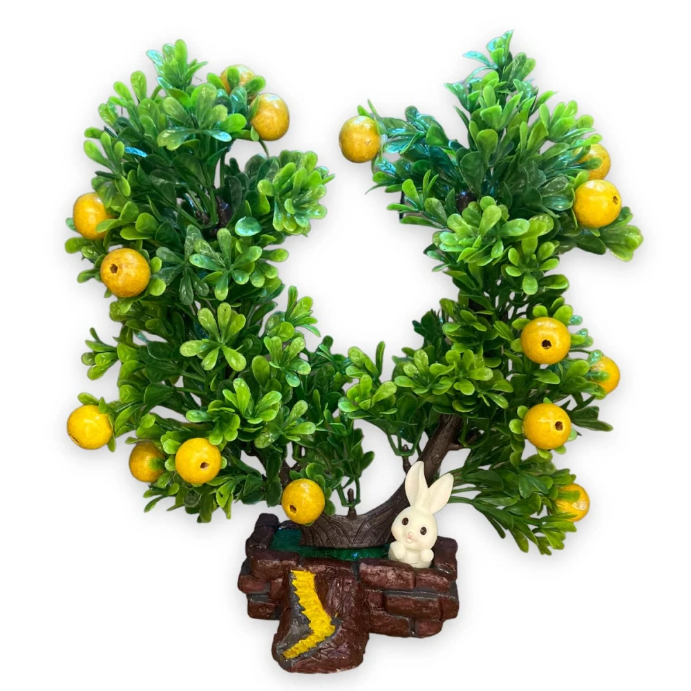 Artificial Plant (Rabbit/Fruit) Step Pot.