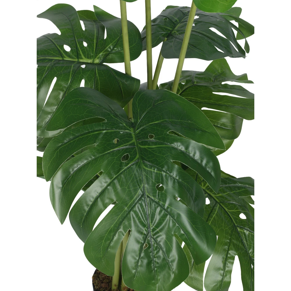 Artificial Plant 47inch Artificial Monstera Plants With Black Pot |Home Decor,Office Decor Perfect decor Gift,Set of 1