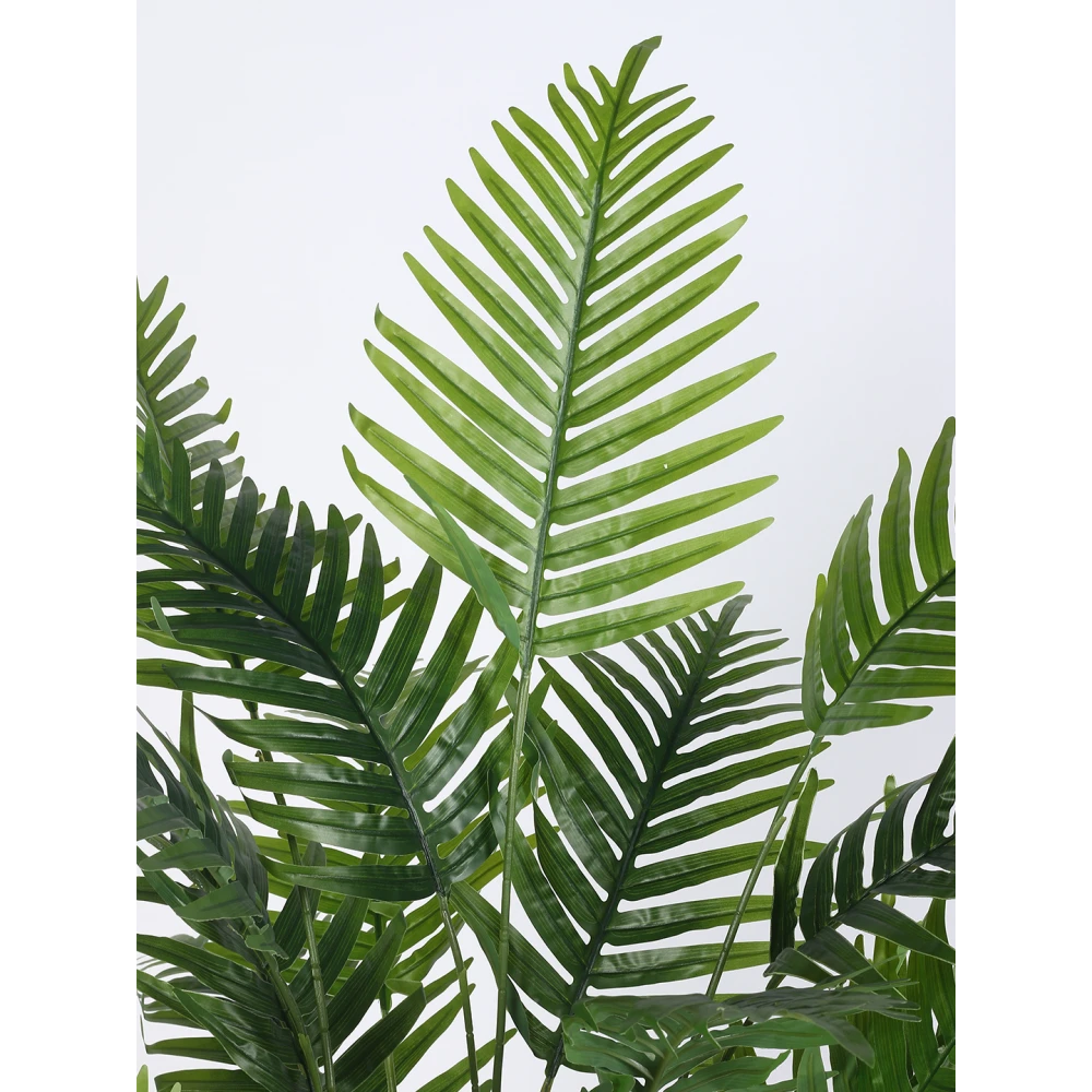 Artificial Plant 53inch Artificial Areca Plants With Black Pot|Home Decor,Office Decor Perfect Housewarming Gift,Set of 1