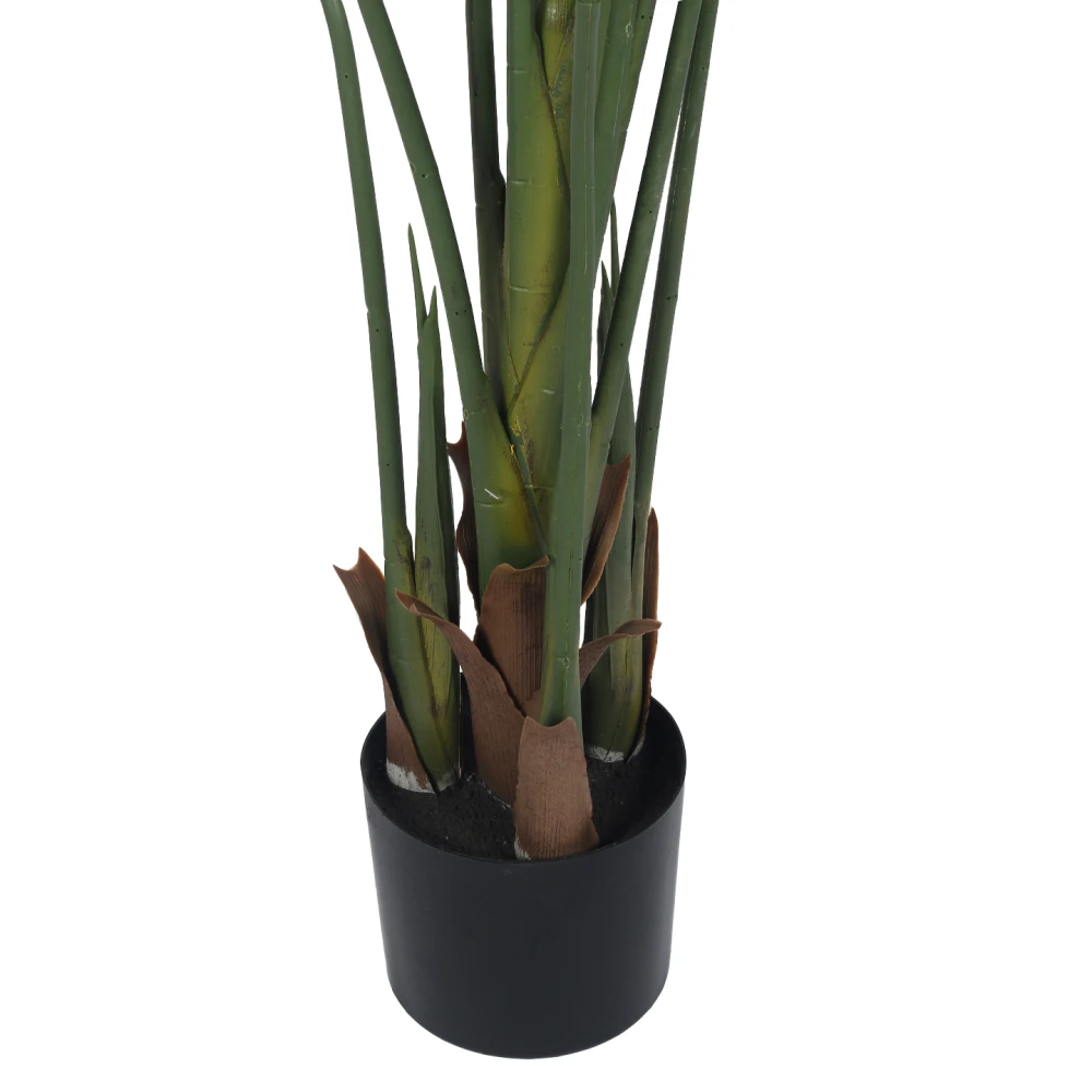 Artificial Plant  59inch Artificial Real Touch Monstera Plants With Black Pot|Home Decor,Office Decor Perfect Housewarming Gift,Set of 1