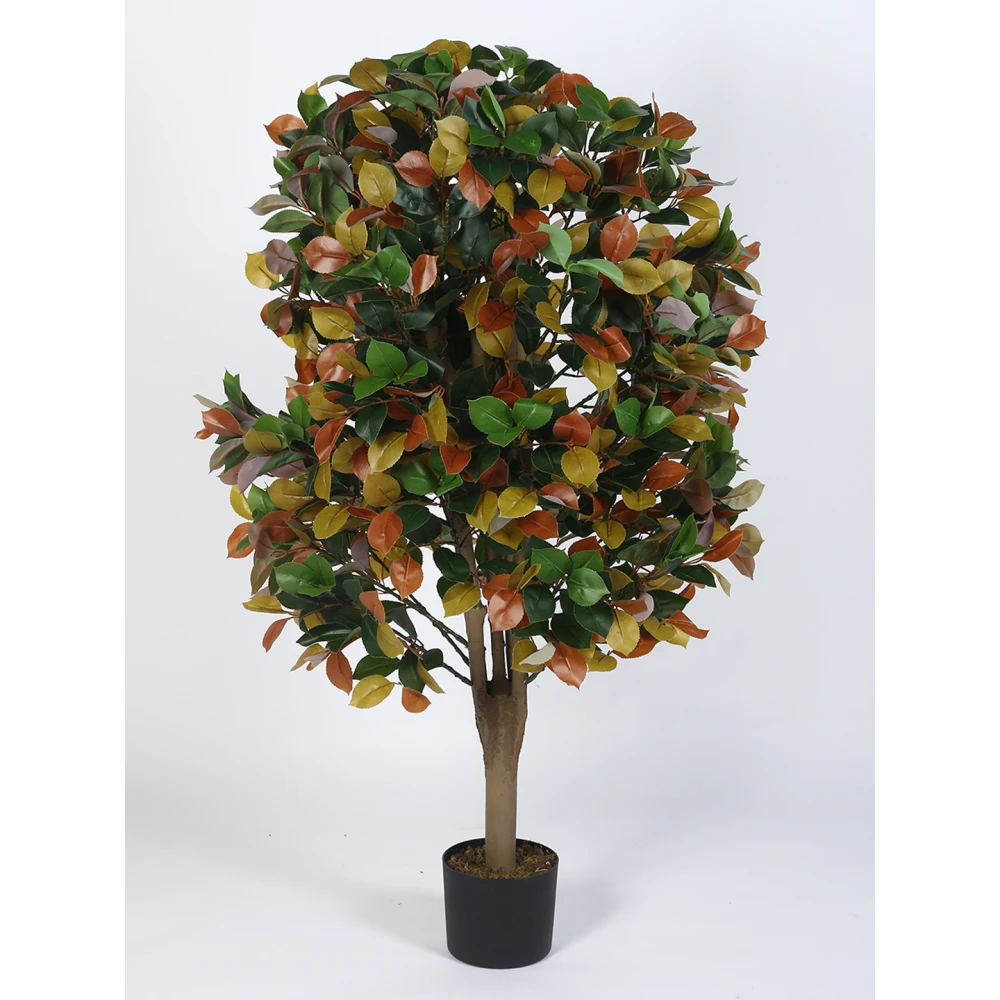 Artificial Plant 47inch Artificial Ficus Plants With Black Pot|Home Decor,Office Decor Perfect Gift,Set of 1