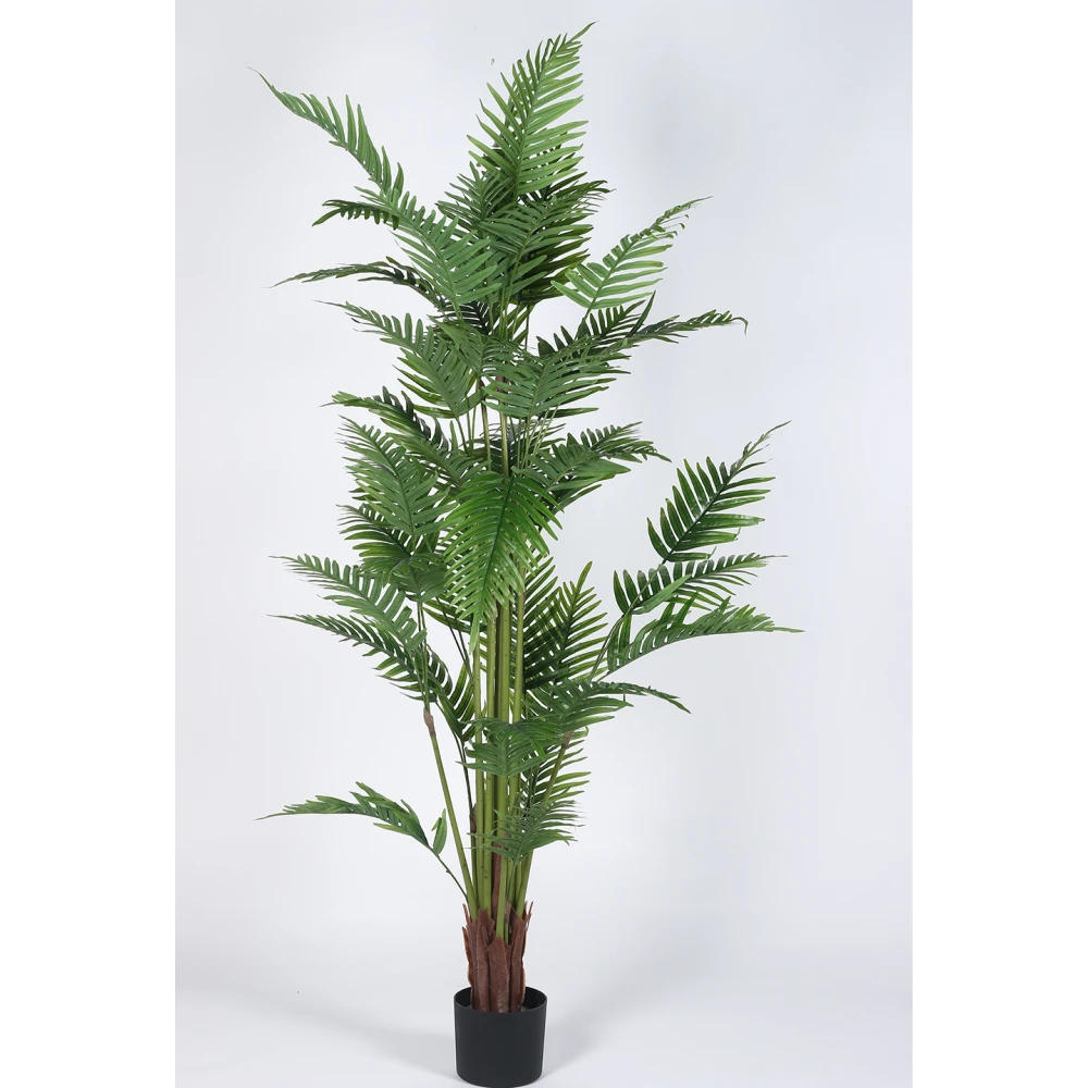 Artificial Plant 70inch Artificial Areca Plants With Black Pot|Home Decor,Office Decor Perfect Housewarming Gift,Set of 1