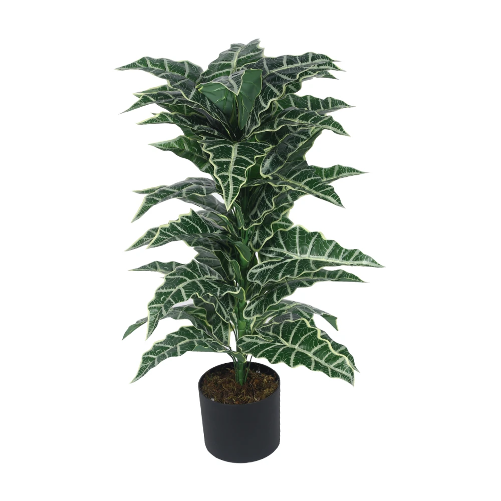 Artificial Plant 33inch Artificial Plants With Black Pot |Home Decor,Office Decor Perfect decor Gift,Set of 1
