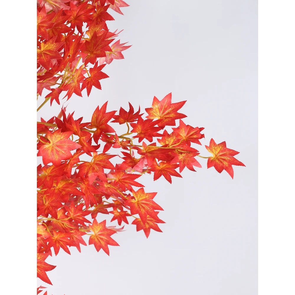 Artificial Plant 62inch Artificial Mini Maple Plant With Black Pot |Home Decor,Office Decor Perfect decor Gift,Set of 1