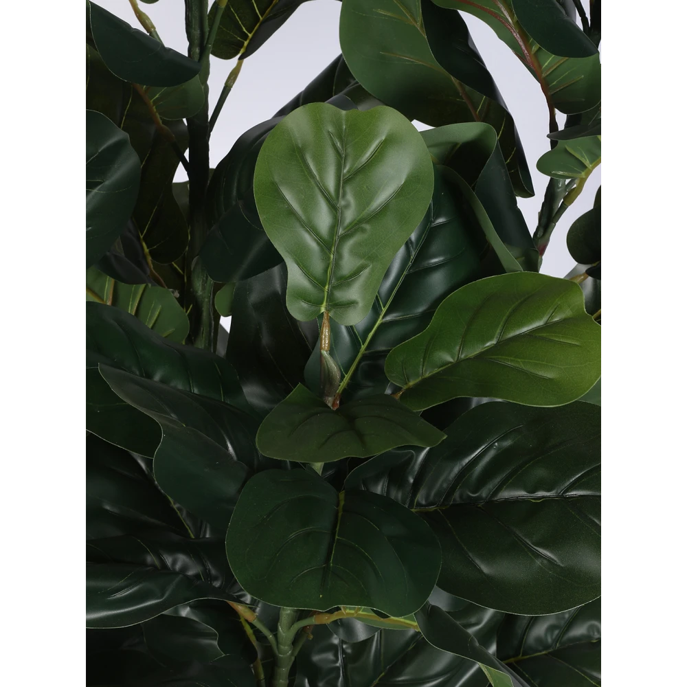 Artificial Plant 70inch Artificial Real Touch Fiddle Leaf Plants With Black Pot|Home Decor,Office Decor Perfect Housewarming Gift,Set of 1