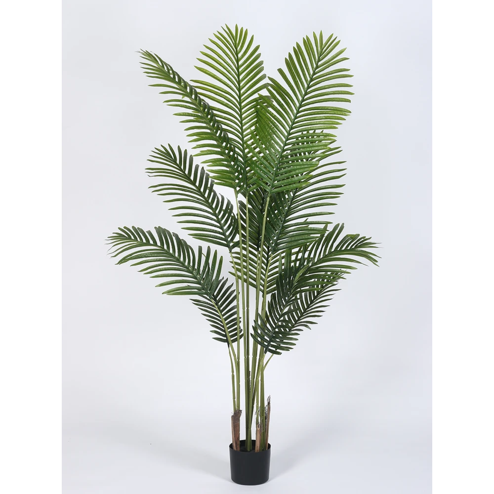 Artificial Plant  59inch Artificial Areca Plants With Black Pot |Home Decor,Office Decor Perfect decor Gift,Set of 1