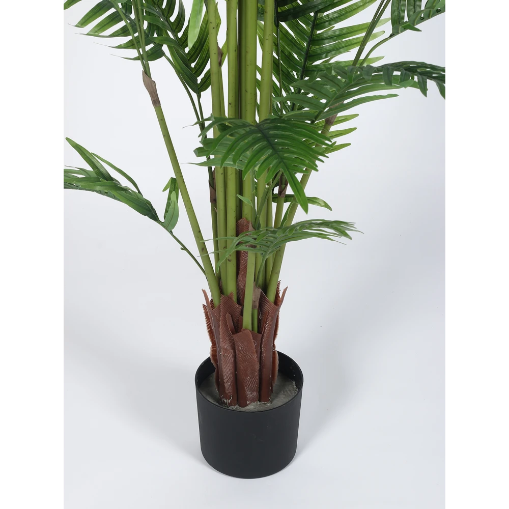 Artificial Plant 70inch Artificial Areca Plants With Black Pot|Home Decor,Office Decor Perfect Housewarming Gift,Set of 1