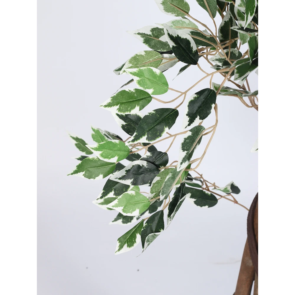 Artificial Plant 63inch Artificial Ficus Plants With Black Pot|Home Decor,Office Decor Perfect Gift,Set of 1