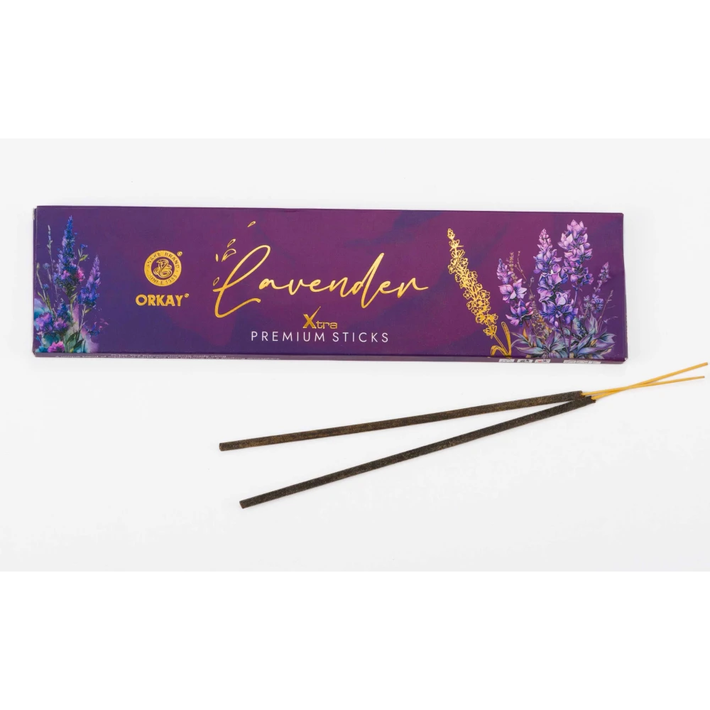 Orkay Lavender 10 sticks || Pack of 12 || Contains 120 sticks Lavender (10, Set of 12)