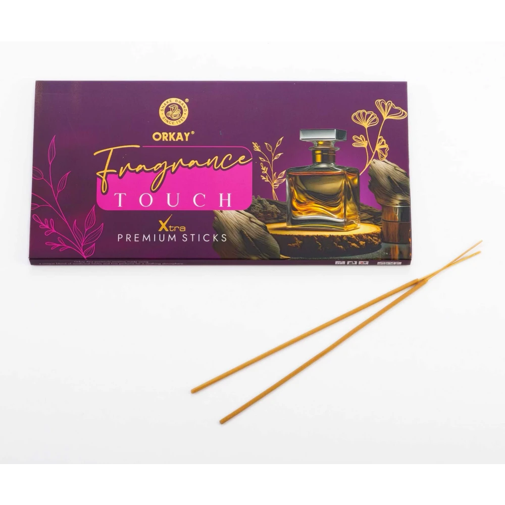 Orkay Fragrance Touch 25 sticks || Pack of 12 || Contains 300 sticks Fragrance Touch (25, Set of 12)