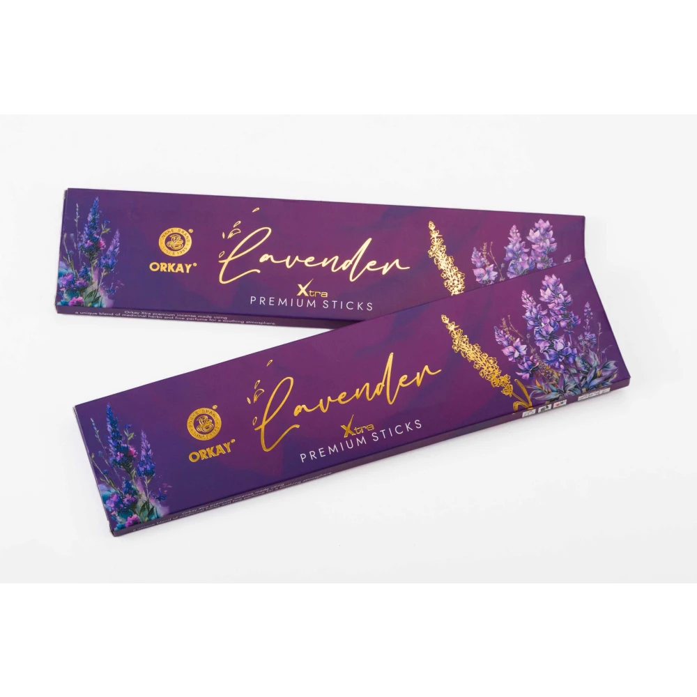 Orkay Lavender 10 sticks || Pack of 12 || Contains 120 sticks Lavender (10, Set of 12)