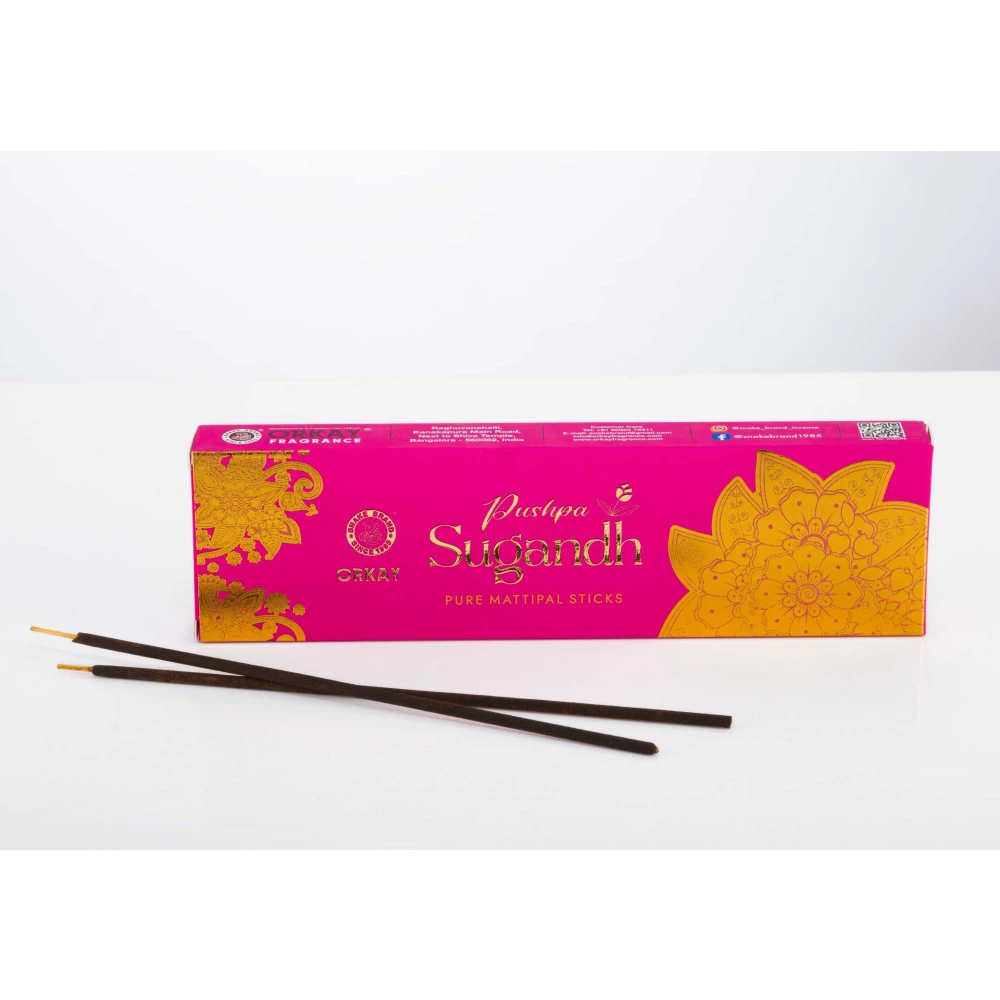 Orkay Sugandh 700g || Pack of 6 || Contains 4.2kg Traditional Sandal (700, Set of 6)