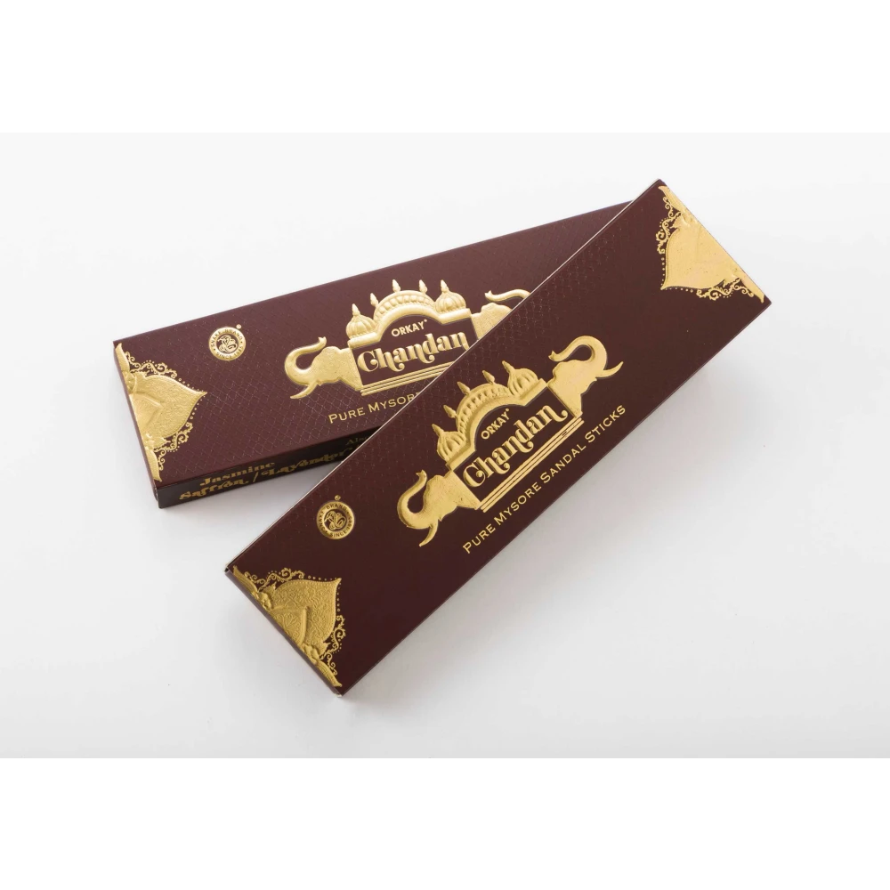 Orkay Pure Chandan 10 sticks || Pack of 6 || Contains 60 sticks Chandan (10, Set of 6)
