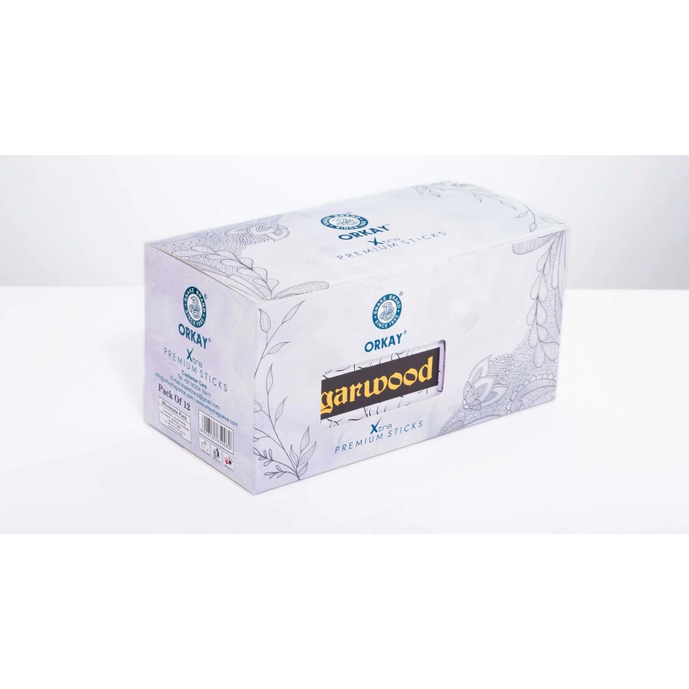 Orkay Agarwood 25 sticks || Pack of 12 || Contains 300 sticks Agarwood (25, Set of 12)