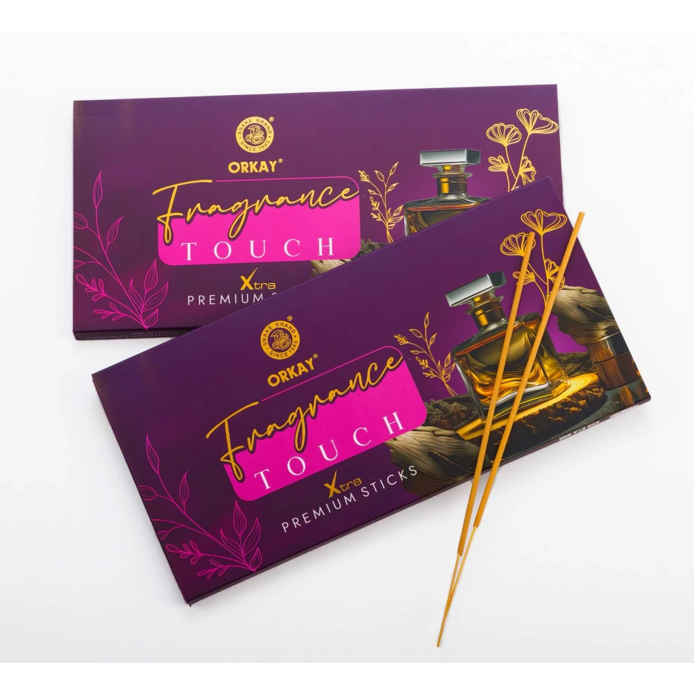 Orkay Fragrance Touch 25 sticks || Pack of 12 || Contains 300 sticks Fragrance Touch (25, Set of 12)