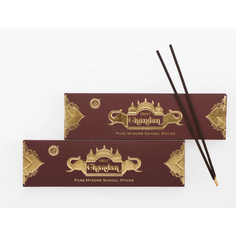 Orkay Pure Chandan 10 sticks || Pack of 6 || Contains 60 sticks Chandan