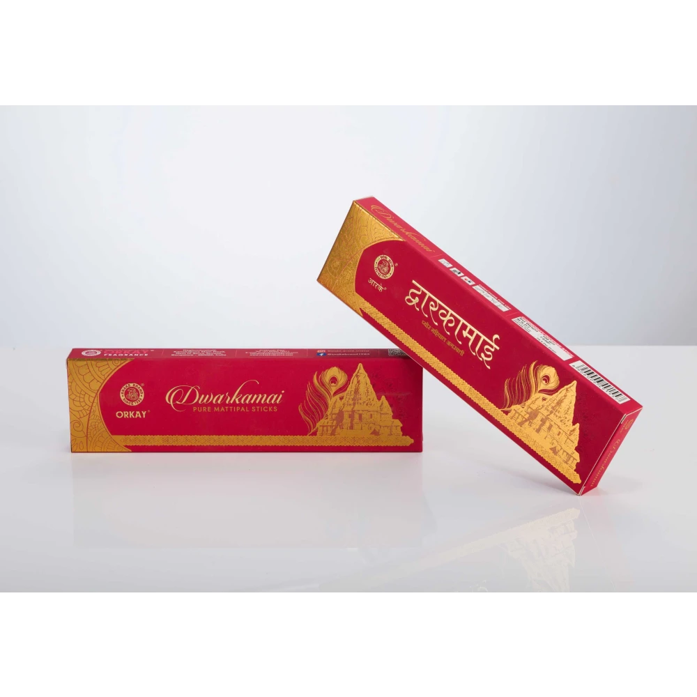 Orkay Dwarkamai 100g || Pack of 6 || Contains 600g Traditional Amber Wood (100, Set of 6)