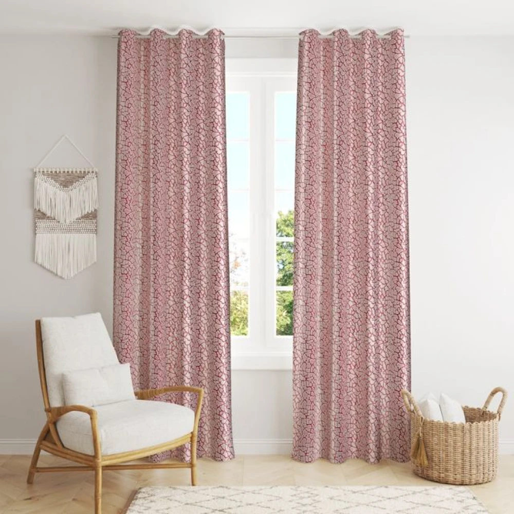 Modern Room Darkening Polyester Window Curtains for Large Window