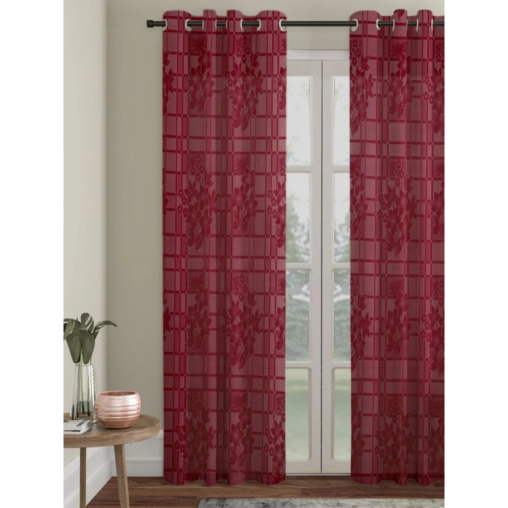 Elegant Room Darkening Polyester Window Curtains for Balcony Door