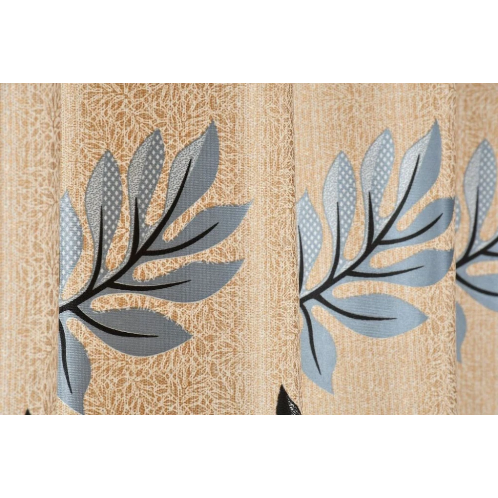 Stylish Room Darkening Polyester Window Curtains