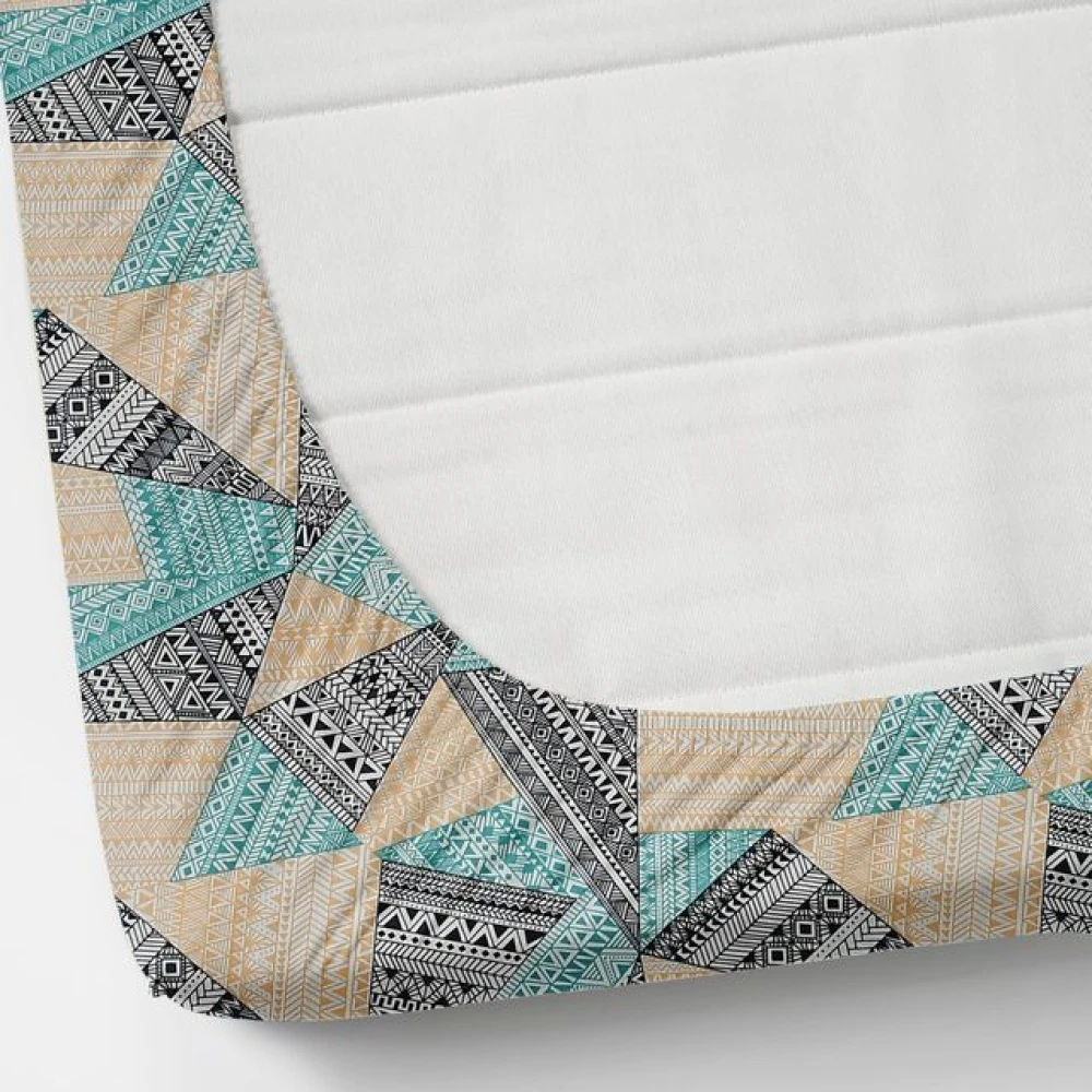 Glace Cotton Double Bed Sheet Combo with 2 Pillow Covers