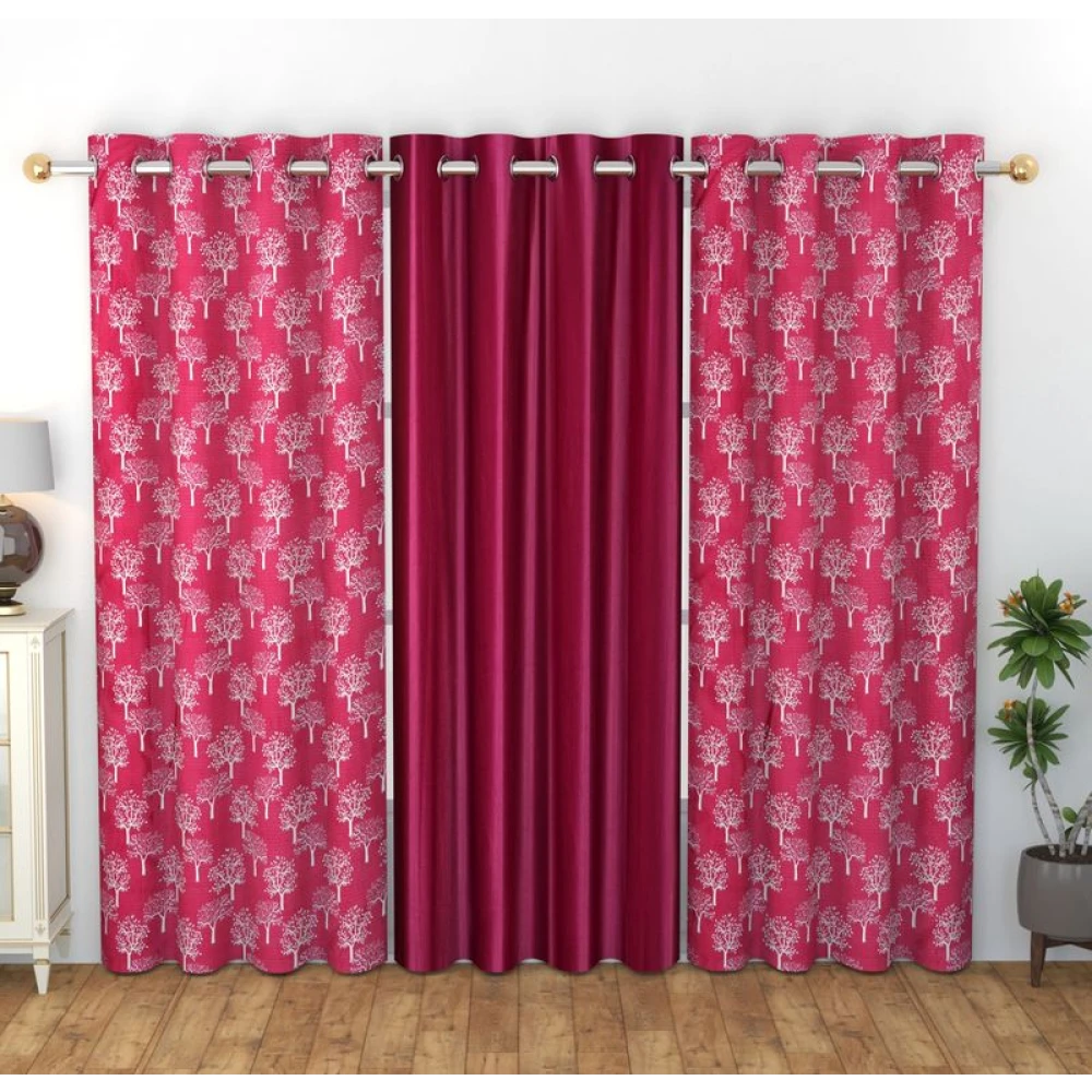 Extra Wide Polyester Window Curtains