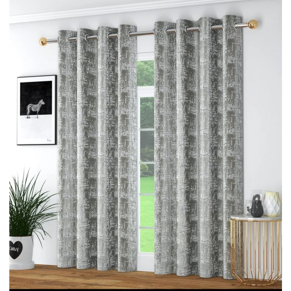 Soft Room Darkening Polyester Window Curtains for Sliding Window