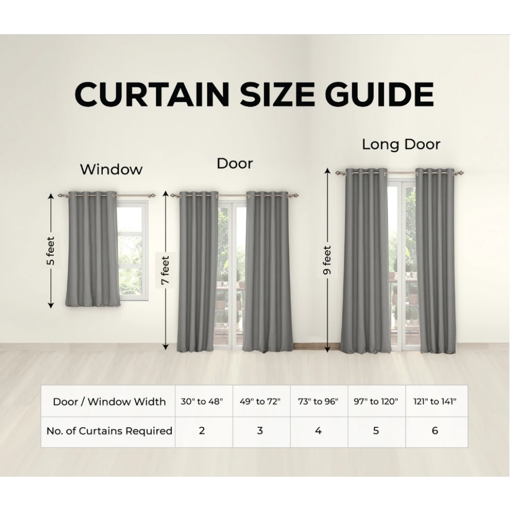 Modern Bedroom Window Curtains
