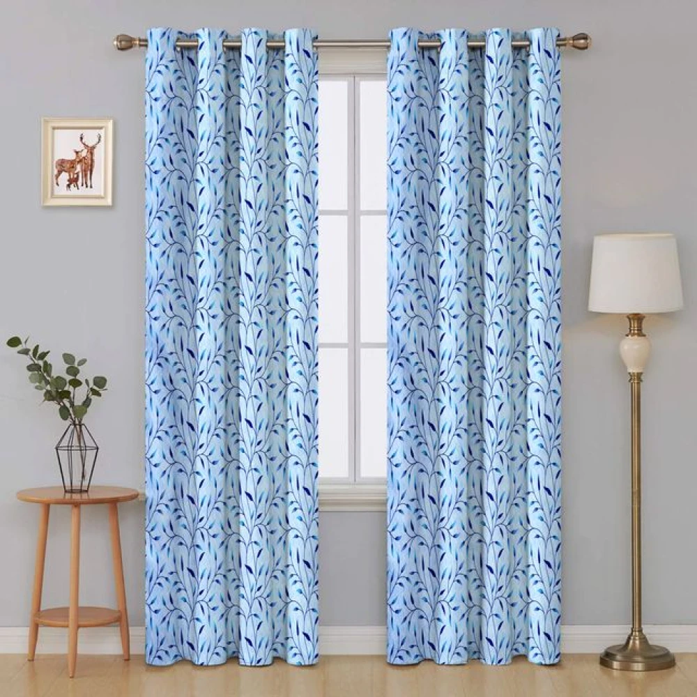 Light Blocking Polyester Curtains for Living Room Window