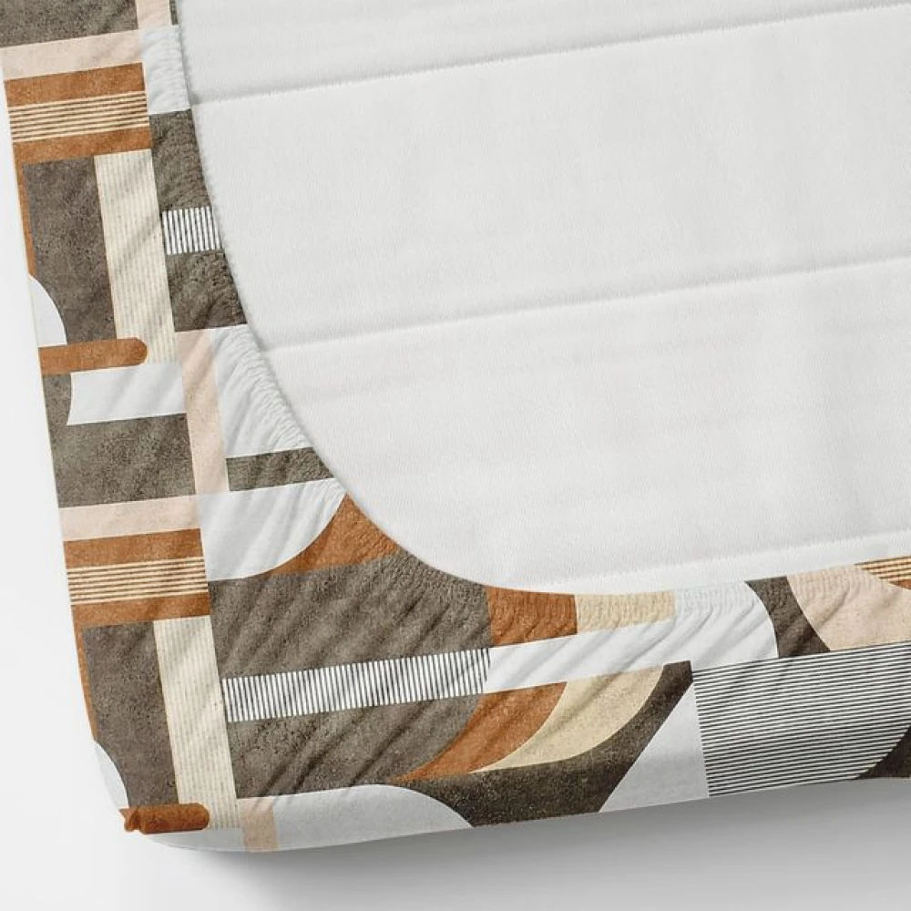 Glace Cotton Double Bed Bedding Set with 2 Pillow Covers